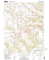 Dennison 1998 topographic map thumbnail