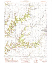 Dieterich 1985 topographic map thumbnail