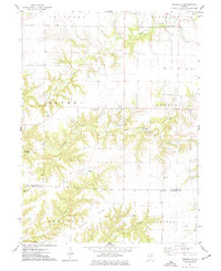 Doddsville 1974 topographic map thumbnail