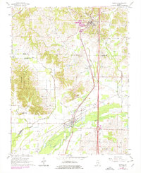 Dongola 1966 topographic map preview