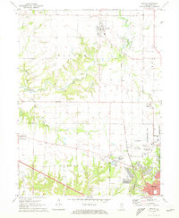 Dunlap 1971 topographic map thumbnail