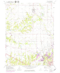 Dunlap 1971 topographic map thumbnail