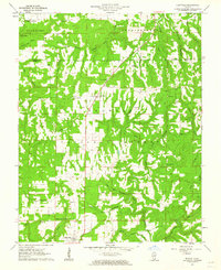 Eddyville 1961 topographic map thumbnail