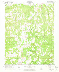 Eddyville 1961 topographic map thumbnail