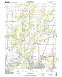 Effingham North 1998 topographic map thumbnail