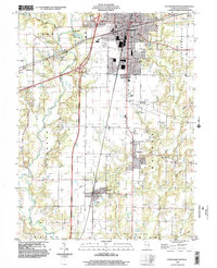 Effingham South 1998 topographic map thumbnail