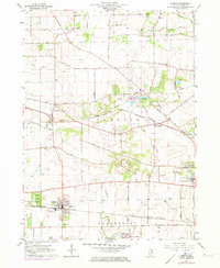 Elburn 1964 topographic map thumbnail