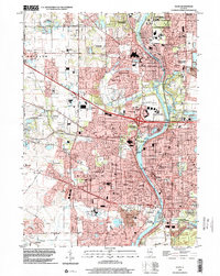 Elgin 1998 topographic map thumbnail
