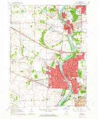 Elgin 1962 topographic map thumbnail