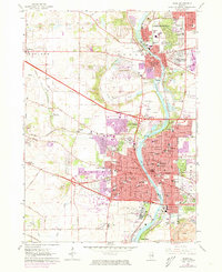 Elgin 1962 topographic map thumbnail