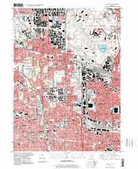 Elmhurst 1997 topographic map thumbnail
