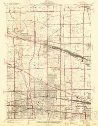 Elmhurst 1928 topographic map thumbnail