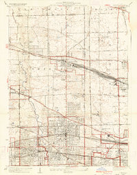 Elmhurst 1928 topographic map thumbnail
