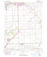 Elwood 1953 topographic map thumbnail