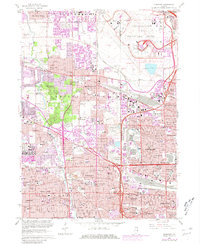 Elmhurst 1963 topographic map thumbnail