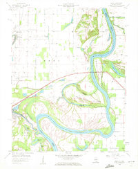 Emma 1958 topographic map preview