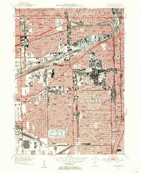 Englewood 1953 topographic map thumbnail