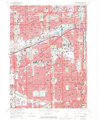 Englewood 1963 topographic map thumbnail