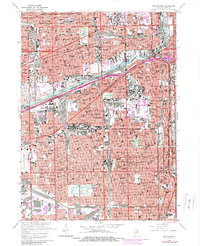 Englewood 1963 topographic map thumbnail