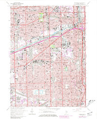 Englewood 1963 topographic map thumbnail