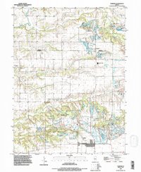 Fairview 1995 topographic map thumbnail