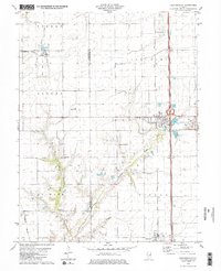 Farmersville 1979 topographic map thumbnail