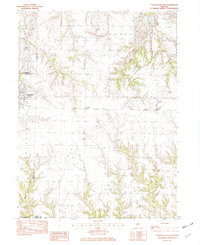 Farmington East 1982 topographic map thumbnail