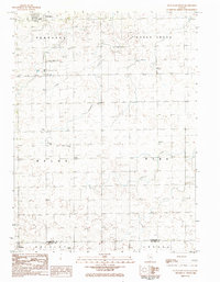 Flanagan South 1984 topographic map thumbnail