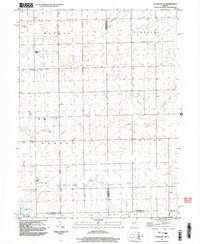 Flanagan SW 1999 topographic map thumbnail