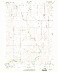 Flatville 1968 topographic map preview