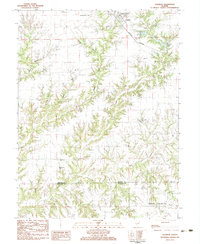 Franklin 1983 topographic map thumbnail