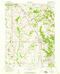 Freeburg 1954 topographic map thumbnail