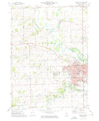 Freeport West 1971 topographic map thumbnail