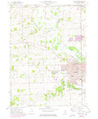 Freeport West 1971 topographic map thumbnail