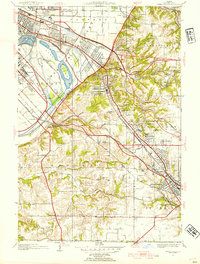French Village 1931 topographic map thumbnail