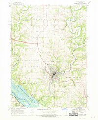 Galena 1968 topographic map preview