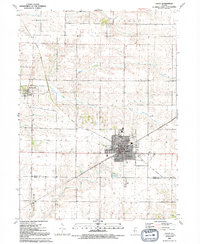 Galva 1991 topographic map thumbnail