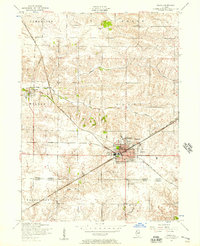 Galva 1953 topographic map thumbnail
