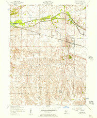 Geneseo 1953 topographic map thumbnail