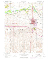 Geneseo 1953 topographic map thumbnail