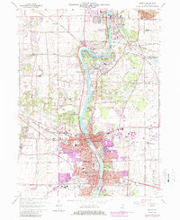 Geneva 1964 topographic map preview