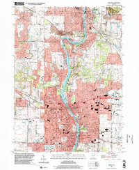 Geneva 1998 topographic map thumbnail