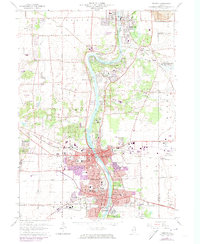 Geneva 1964 topographic map thumbnail