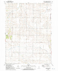 German Corner 1991 topographic map thumbnail