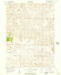 German Corner 1953 topographic map thumbnail