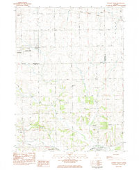 German Valley 1983 topographic map thumbnail