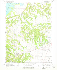 Germantown Hills 1971 topographic map thumbnail