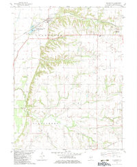 Gladstone 1982 topographic map preview