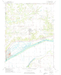 Glasford 1971 topographic map thumbnail