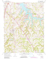 Goreville 1966 topographic map thumbnail
